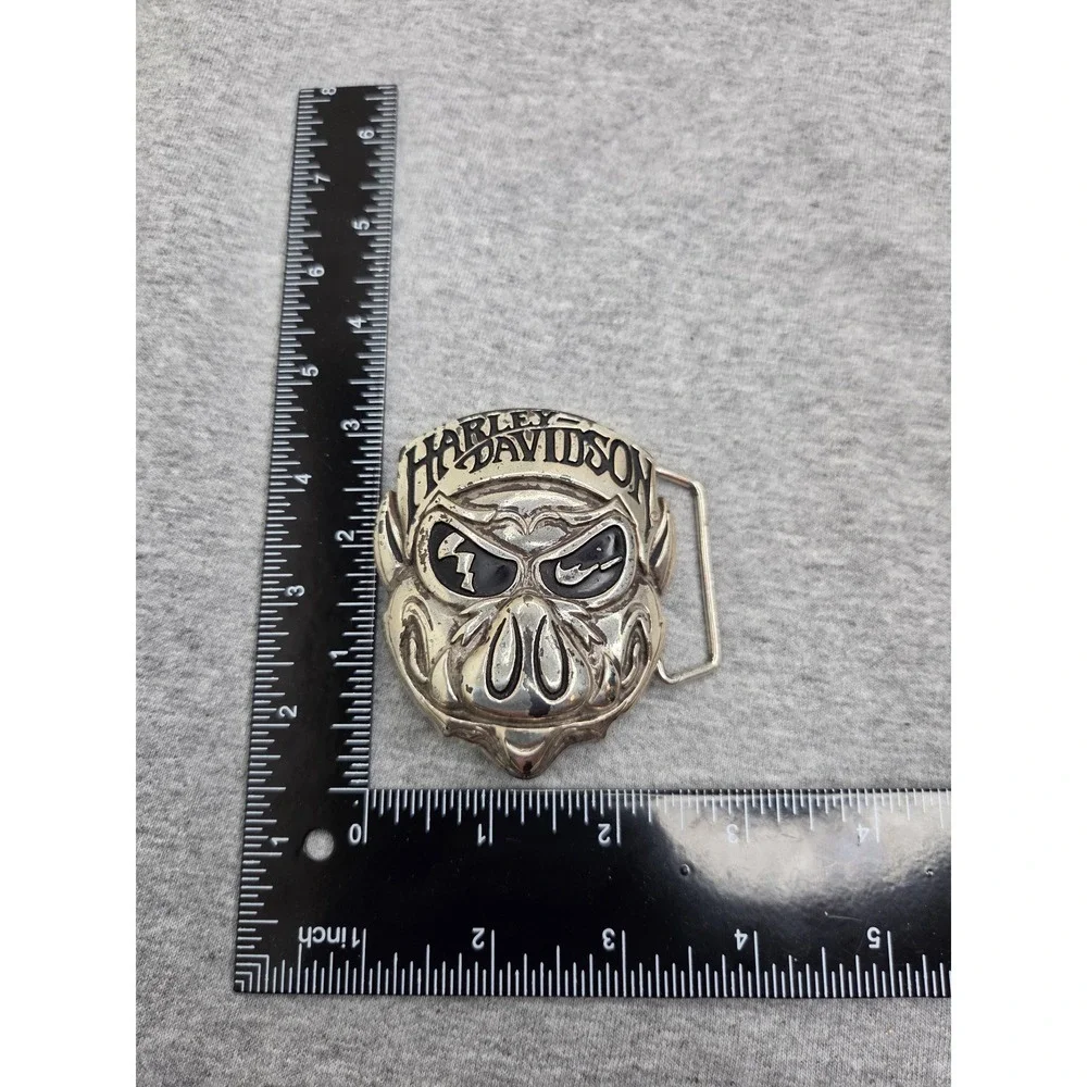 Vintage Rare Harley Davidson Retro Hog 2005 Motorcycle Belt Buckle Biker